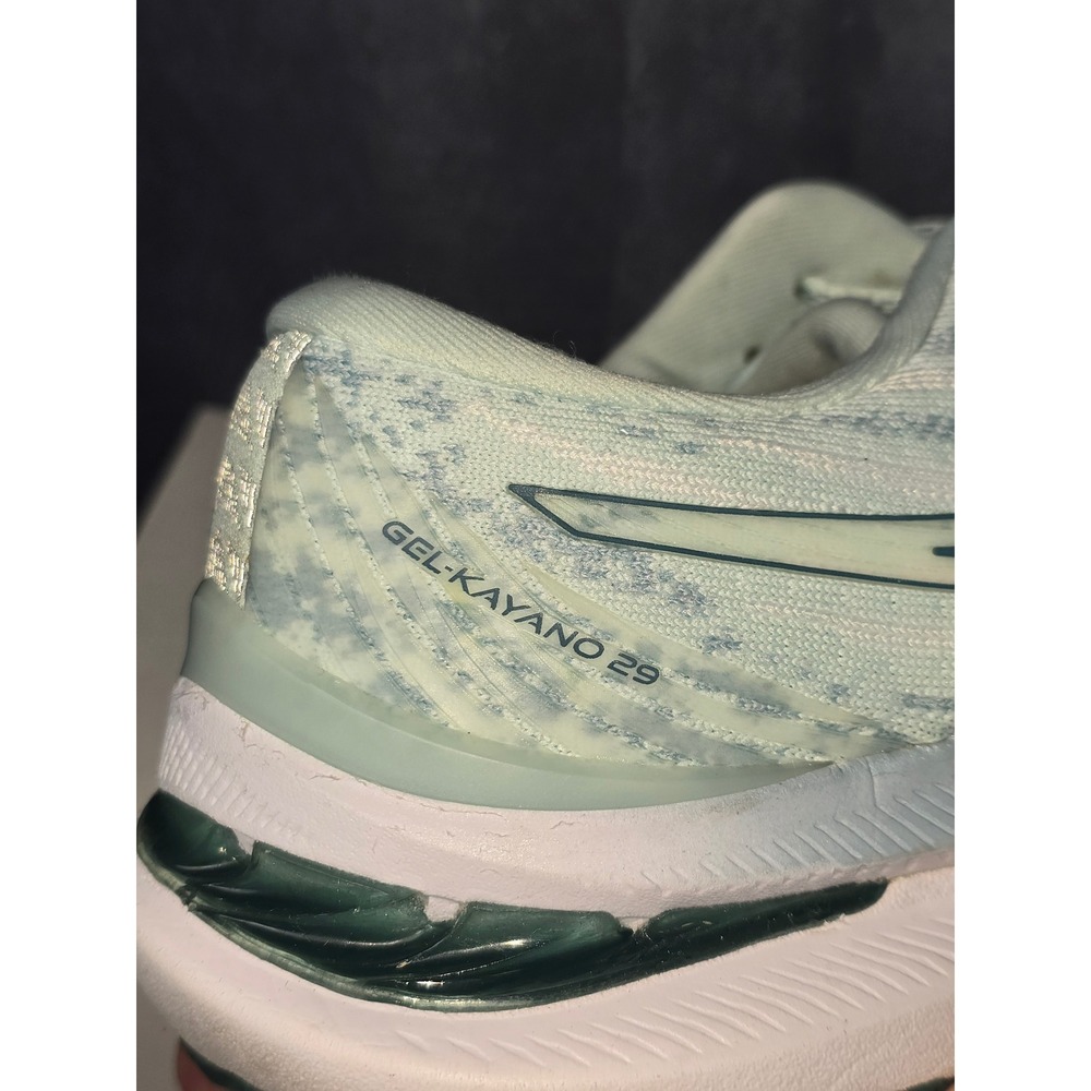 ASICS GEL-Kayano 29 Running Shoes Mint Green‎ / White Athletic Womens 9.5 - Picture 8 of 8